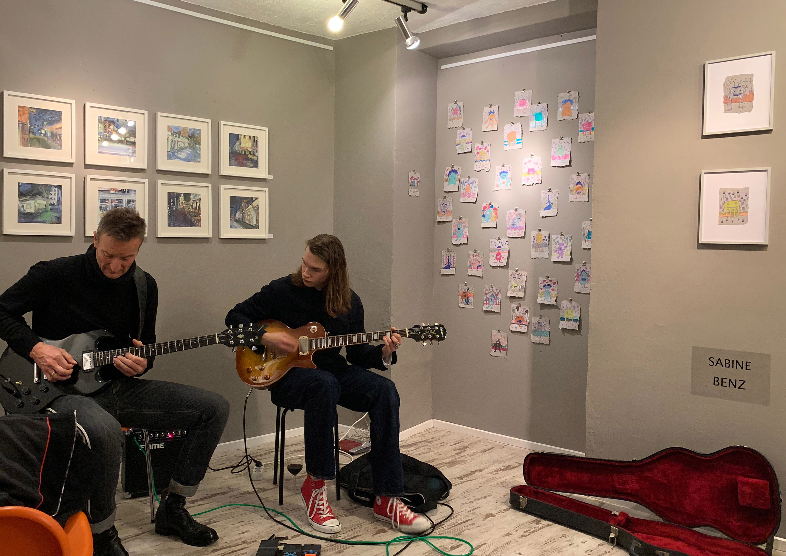 Ausstellungseroeffnung Little Friends